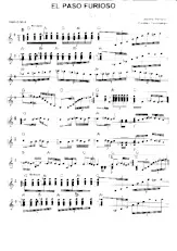 download the accordion score El paso furioso in PDF format