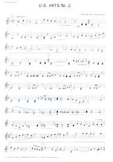 descargar la partitura para acordeón U S hits n°2 (2ème Accordéon) en formato PDF