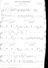 descargar la partitura para acordeón Voilà le Madison en formato PDF