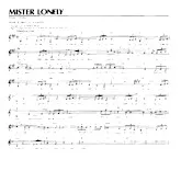 descargar la partitura para acordeón Mister Lonely en formato PDF