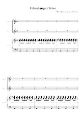 scarica la spartito per fisarmonica Libertango (Arrangement Gerson Antunes) (Pour Trio d'Accordéons) in formato PDF