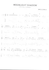 télécharger la partition d'accordéon Moonlight Shadow (Chant : The Shadows) au format PDF