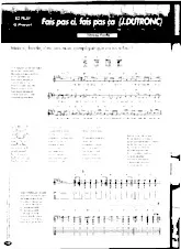 download the accordion score Fais pas ci Fais pas ça in PDF format