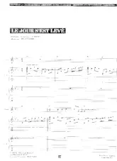 download the accordion score Le jour s'est levé in PDF format