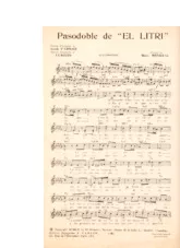 download the accordion score Paso doble de : El Litri in PDF format