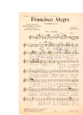 descargar la partitura para acordeón Francisco Alegre (Paso Doble) en formato PDF