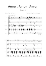 descargar la partitura para acordeón Amor amor amor (Conducteur) en formato PDF