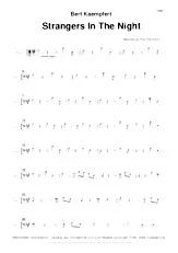 download the accordion score Strangers in the night (Basse) in PDF format