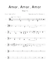 download the accordion score Amor amor amor (2ème Accordéon) in PDF format