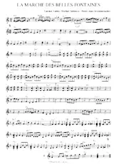 download the accordion score La marche des belles fontaines in PDF format