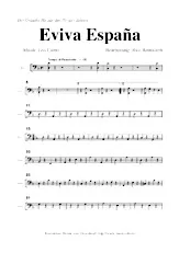 descargar la partitura para acordeón Eviva España (Basse) en formato PDF
