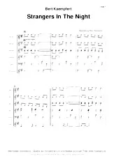 scarica la spartito per fisarmonica Strangers in the night (Conducteur) in formato PDF