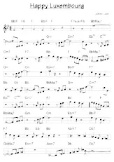 download the accordion score Happy Luxembourg (Transcription) in PDF format