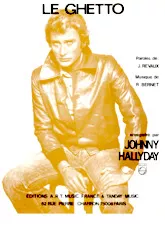 download the accordion score Le Ghetto (Chant : Johnny Hallyday) in PDF format