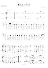 download the accordion score Jamais content in PDF format
