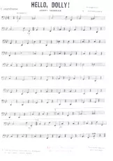 descargar la partitura para acordeón Hello Dolly (Basse) en formato PDF