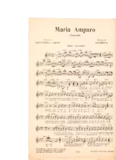 télécharger la partition d'accordéon Maria Amparo (Pasacalle) au format PDF