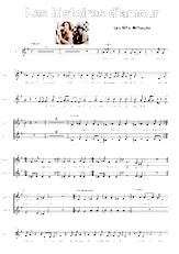 descargar la partitura para acordeón Les histoires  d'amour (Relevé) en formato PDF