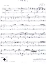 scarica la spartito per fisarmonica 7 avril (Valse) in formato PDF