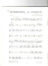 télécharger la partition d'accordéon Rossignol et Coucou (Valse) au format PDF