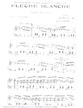 scarica la spartito per fisarmonica Flèche blanche (Valse Musette) in formato PDF