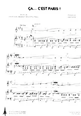 descargar la partitura para acordeón Ça c'est Paris (One Step) en formato PDF