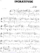 download the accordion score Ingratitude (Arrangement : André Astier) (Valse) in PDF format