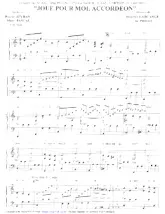 download the accordion score Joue pour moi accordéon (Valse) in PDF format