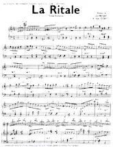 descargar la partitura para acordeón La Ritale (Valse Italienne) en formato PDF