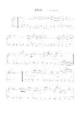 descargar la partitura para acordeón Aria en formato PDF