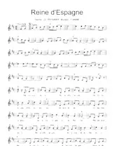 télécharger la partition d'accordéon Reine d'Espagne (Paso Doble) au format PDF