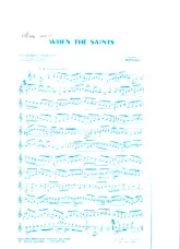 télécharger la partition d'accordéon When the saints (Fox Charleston) (Variations) au format PDF