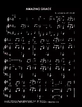 télécharger la partition d'accordéon Amazing Grace (Traditionnel Ecossais) au format PDF