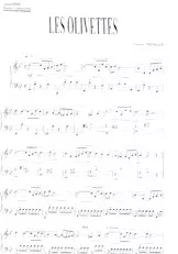 descargar la partitura para acordeón Les olivettes (1er et 2ème accordéon) en formato PDF