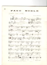 descargar la partitura para acordeón Paso noble en formato PDF