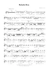 descargar la partitura para acordeón Balada Boa en formato PDF