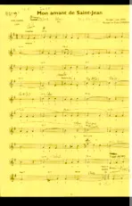 descargar la partitura para acordeón Mon amant de Saint Jean en formato PDF