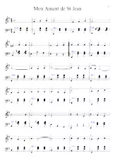 descargar la partitura para acordeón Mon amant de Saint Jean (Relevé) en formato PDF