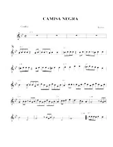 télécharger la partition d'accordéon La Camisa Negra (Cumbia) au format PDF
