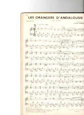 télécharger la partition d'accordéon Les orangers d'Andalousie (Paso Doble) au format PDF