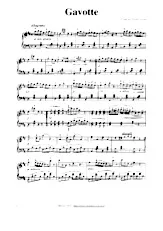 télécharger la partition d'accordéon Gavotte (Piano) au format PDF