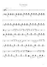 download the accordion score La Noyée in PDF format