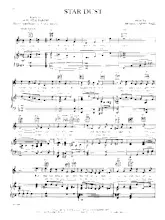 download the accordion score Star Dust in PDF format