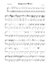 descargar la partitura para acordeón Amparito Roca (Paso Doble) en formato PDF