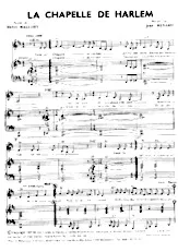 scarica la spartito per fisarmonica La chapelle de Harlem in formato PDF