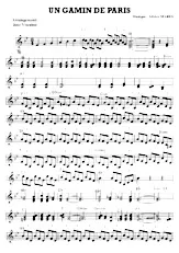 scarica la spartito per fisarmonica Un gamin de paris (Arrangement : José Viscaïno) (Valse) in formato PDF