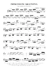 télécharger la partition d'accordéon Impressione Argentina (Tango Argentin) au format PDF