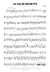 descargar la partitura para acordeón Le valse musette en formato PDF