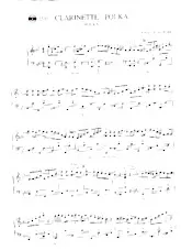 télécharger la partition d'accordéon Clarinette Polka au format PDF
