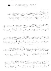 download the accordion score Clarinette Polka in PDF format